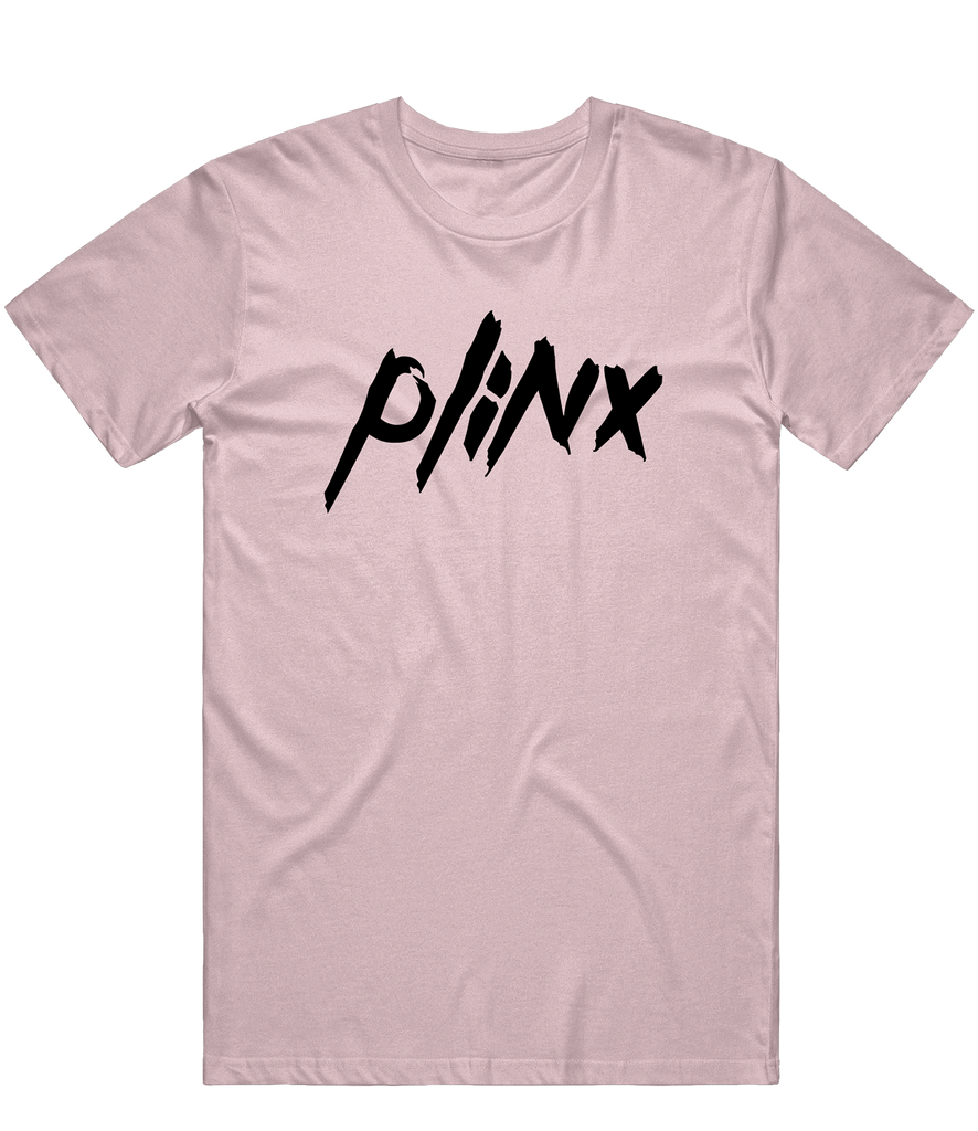 Plinx Text Tee - Light Pink
