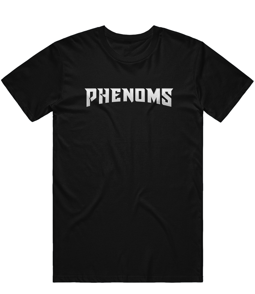 Phenoms Text Tee - Black