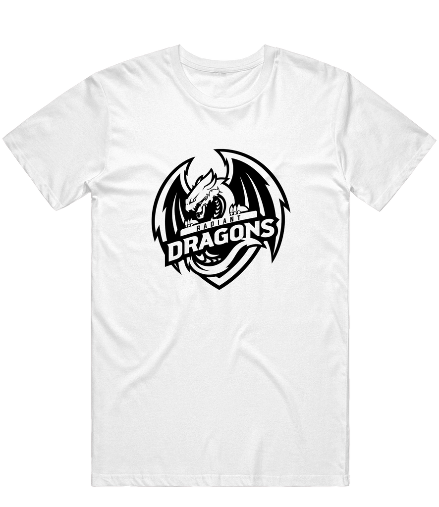 Radiant Dragons Logo Tee - White