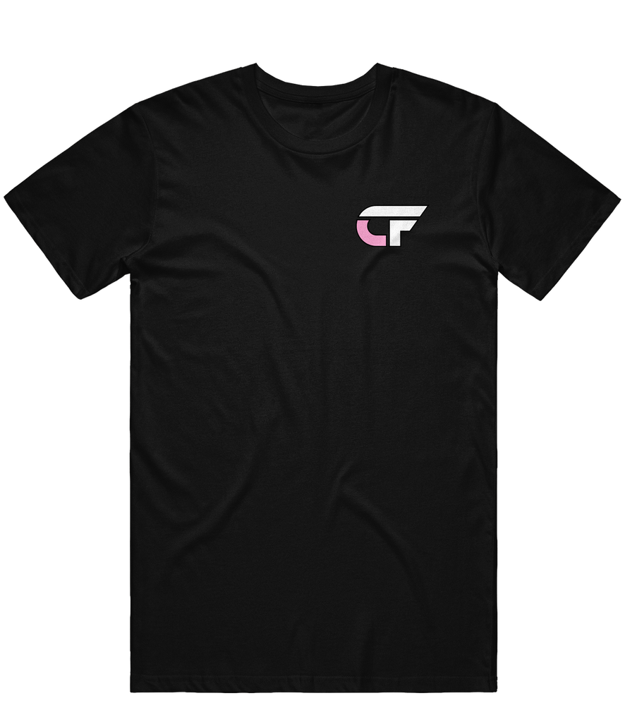 ColdFront Pink Icon Tee - Black