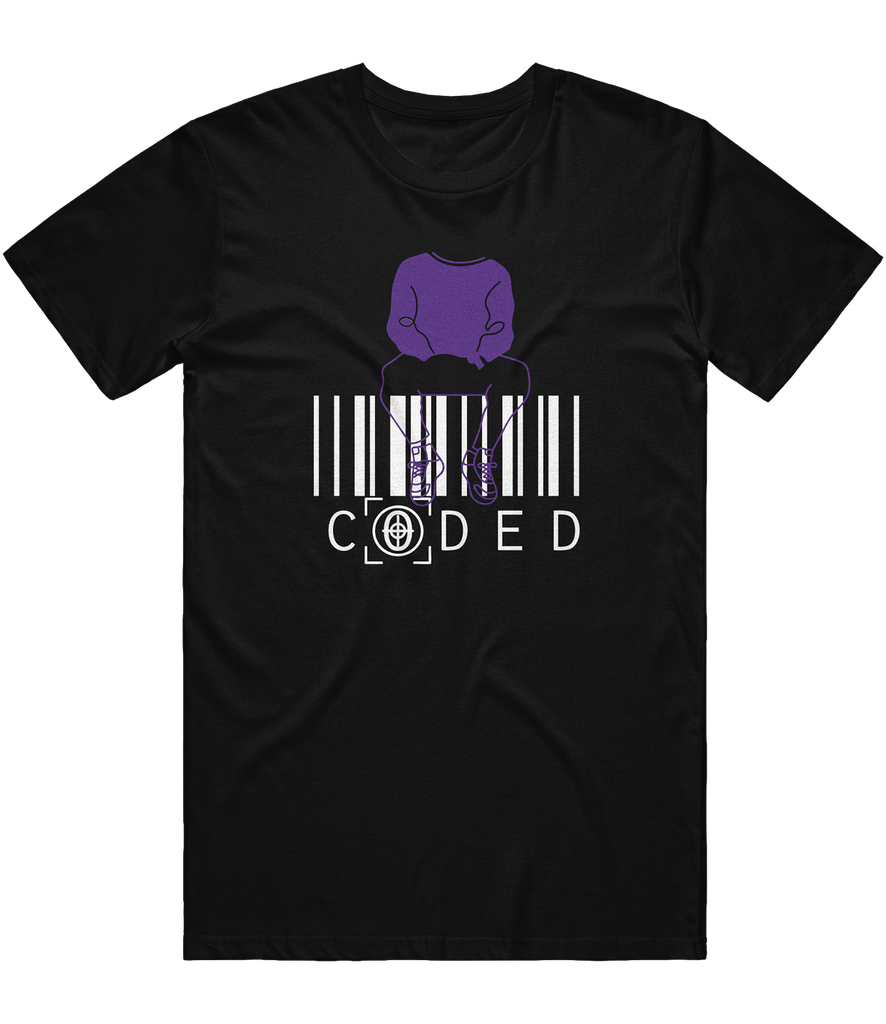 Team CODED Logo Tee - Black