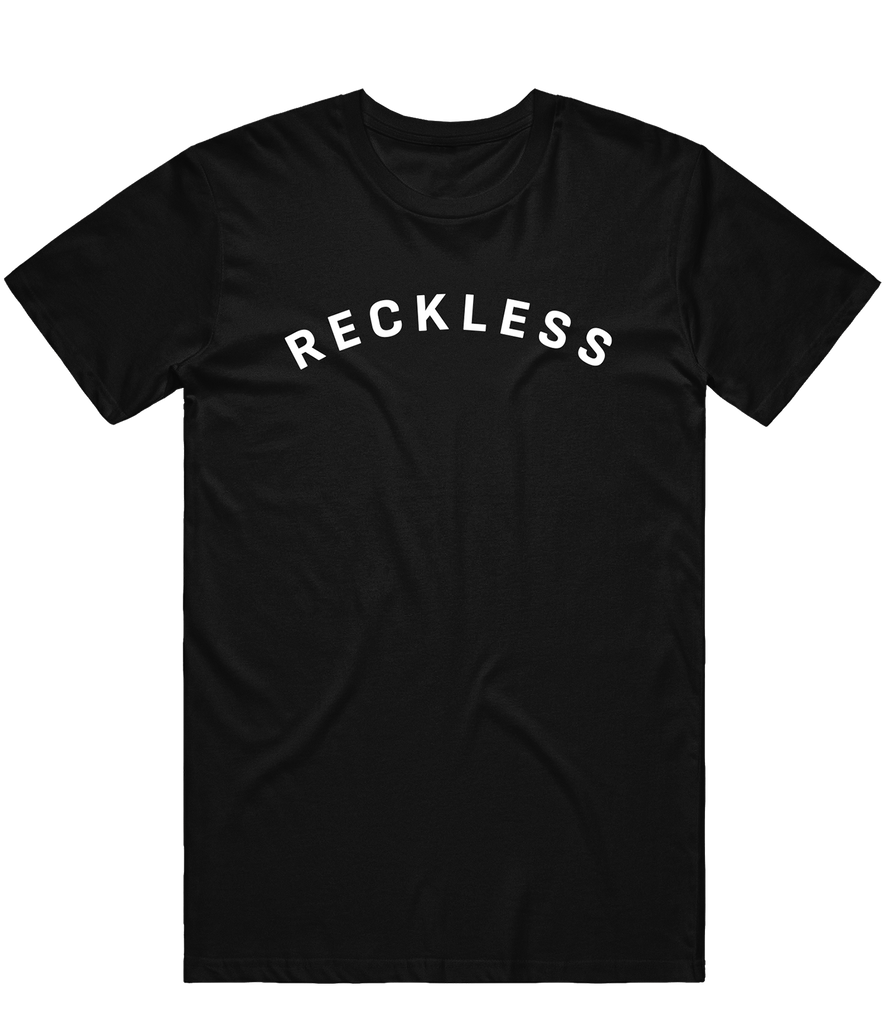 Reckless RP Text Tee - Black