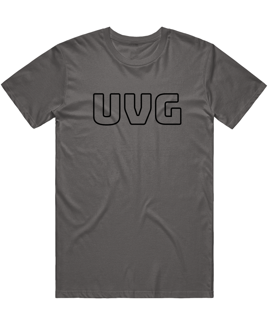 UVG Text Tee - Charcoal