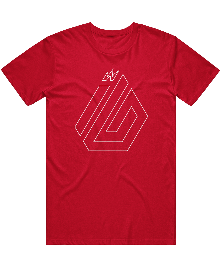 Infinite Gaming Outline Tee - Red