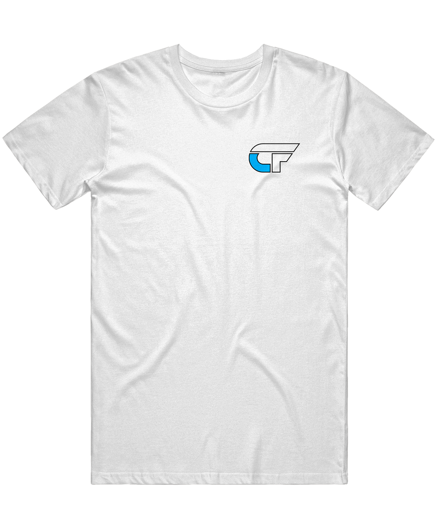 ColdFront Blue Icon Tee - White