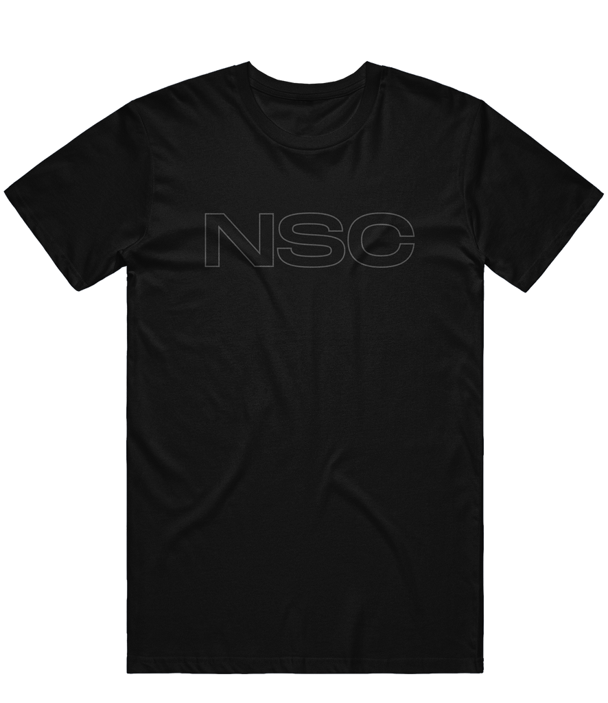 Night Shift Creators Outline Tee - Black