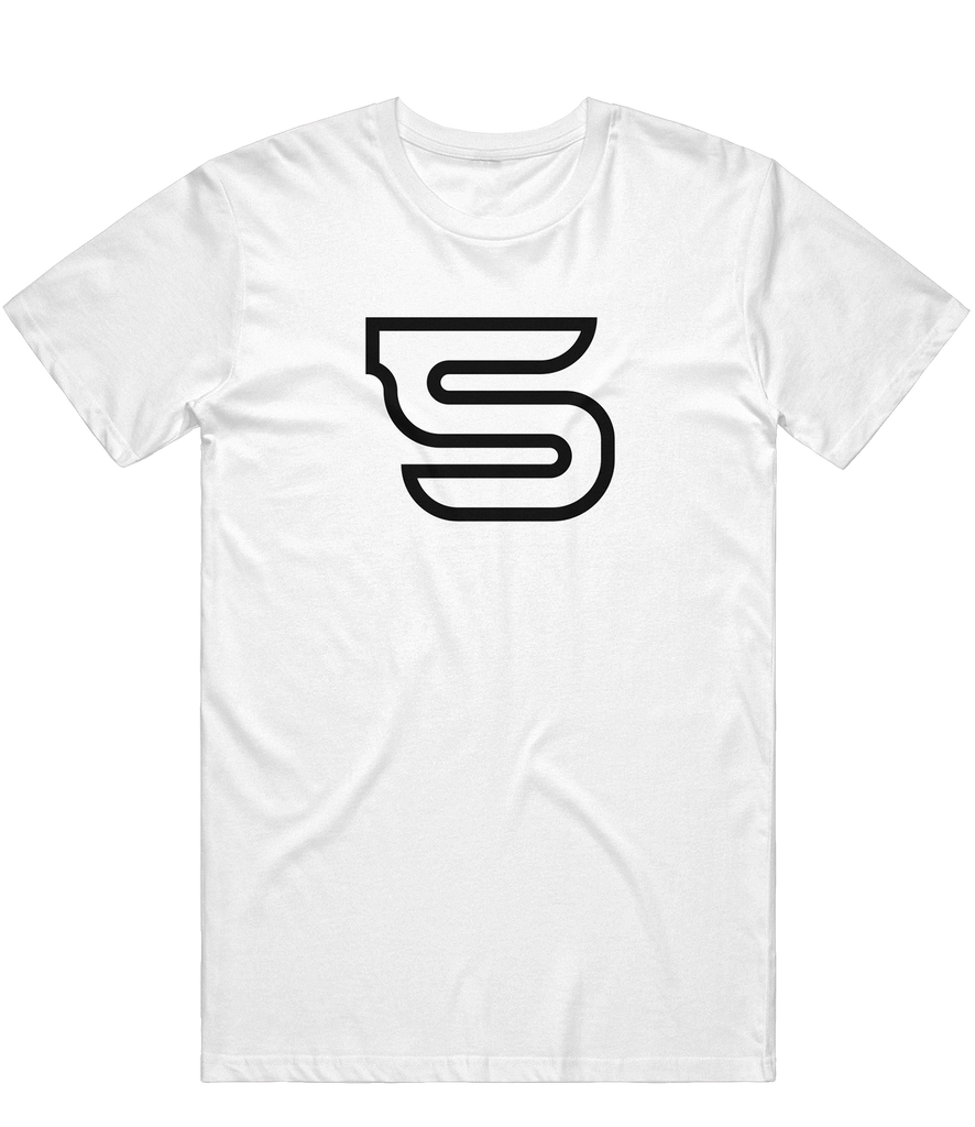 Spire Outline Tee - White