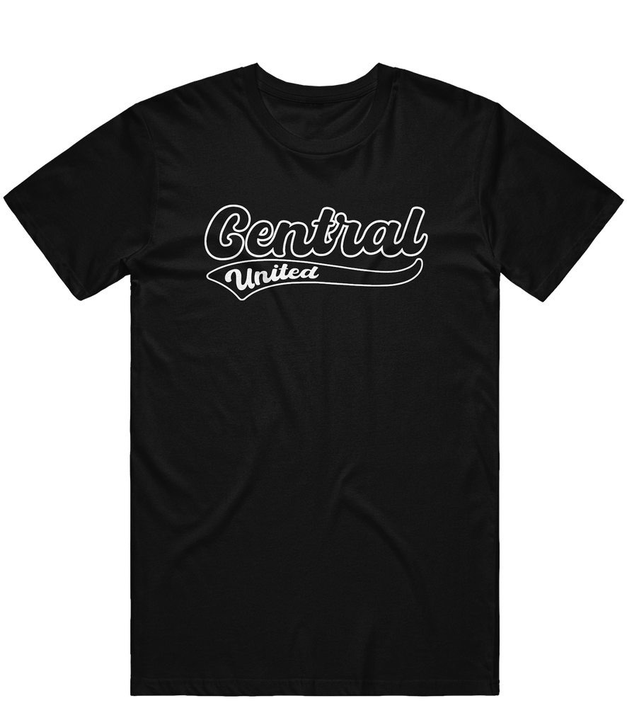 Central United Motorsport Text Tee - Black