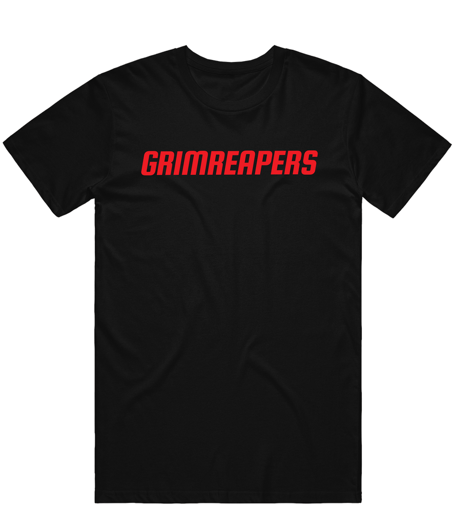 Grimreapers Text Tee - Black