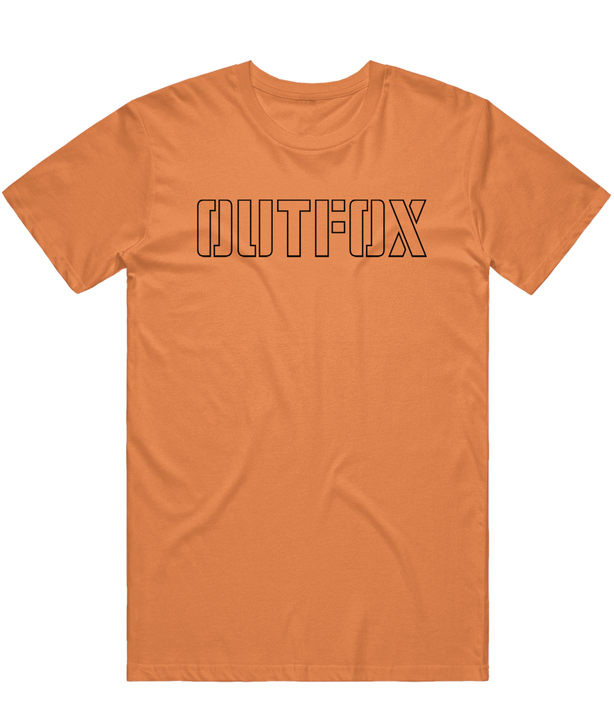 Outfox Outline Tee - Orange