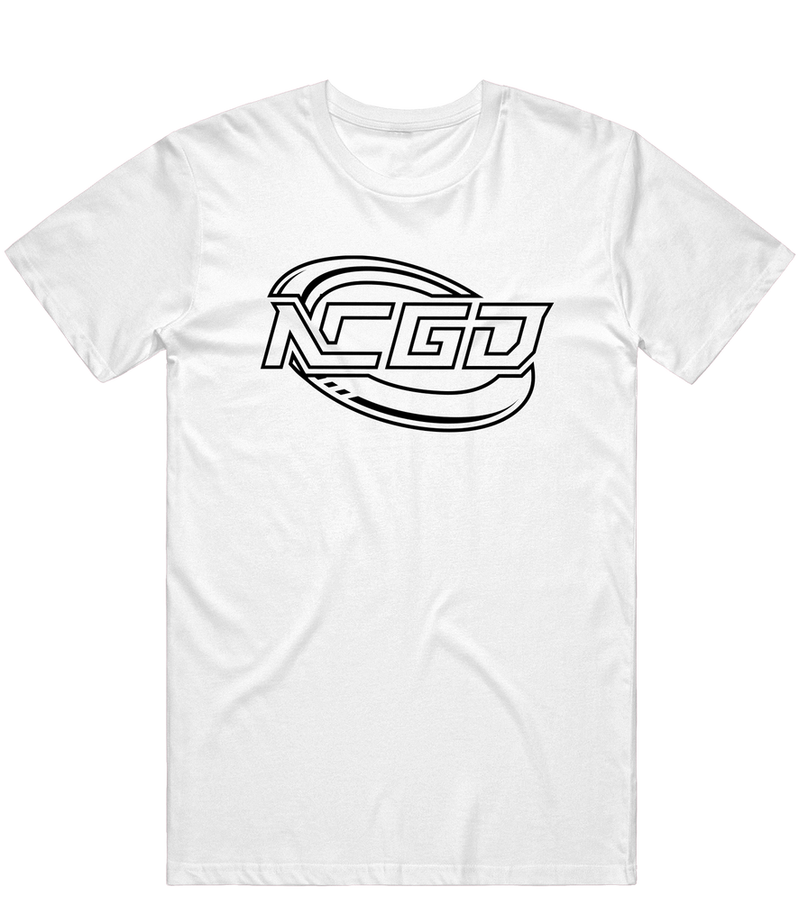 NCGD Outline Tee - White