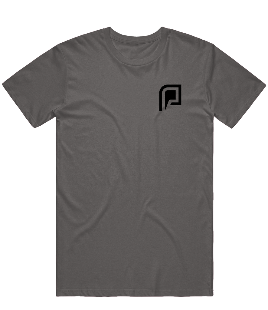 Pipeline Icon Tee - Charcoal