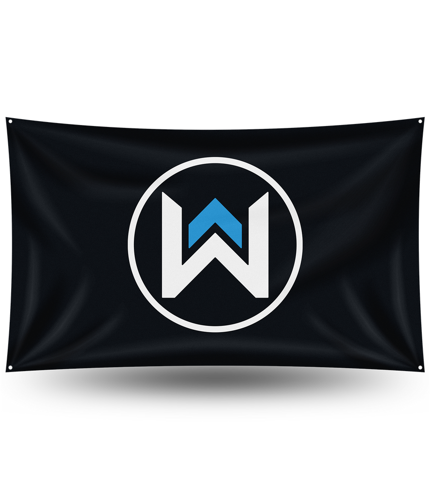 Winterclan Team Flag - Black
