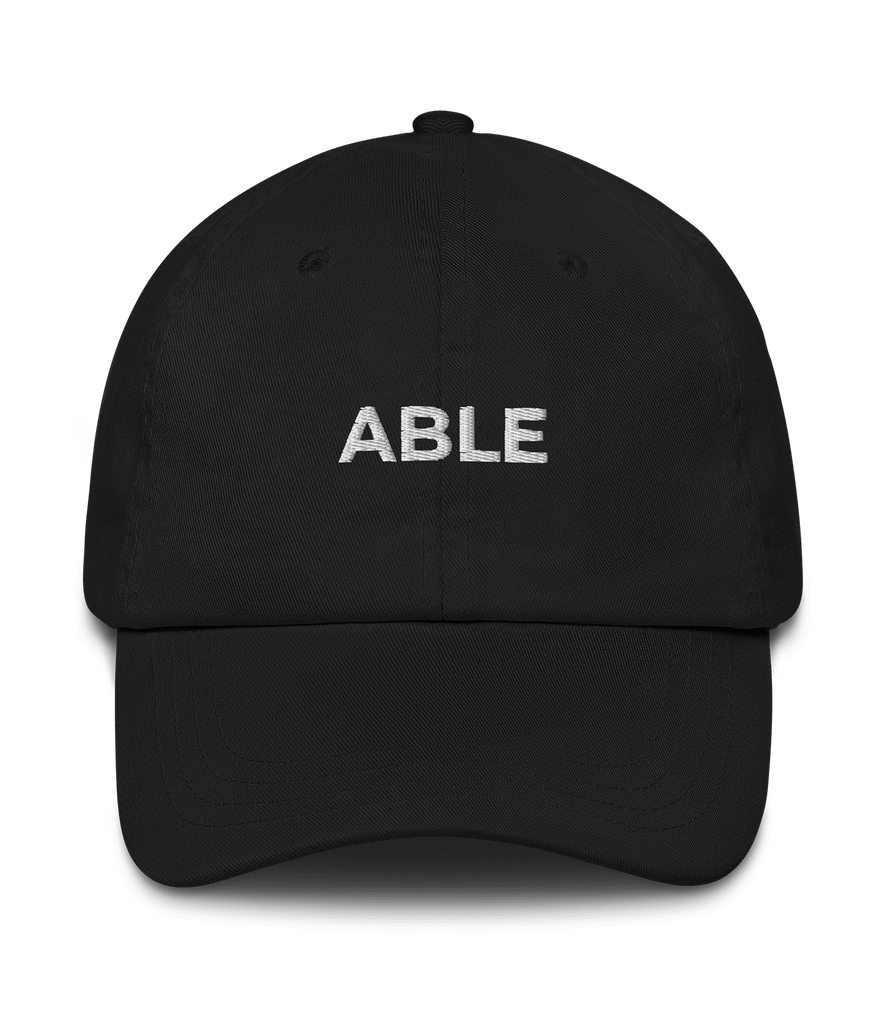 ABLE Dad Hat - Black - ARMA