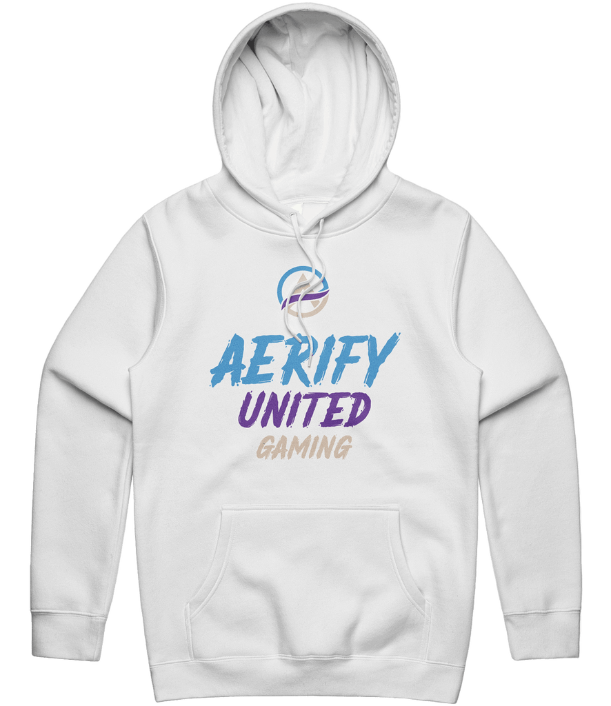 Aerify United Gaming Hoodie - White - ARMA