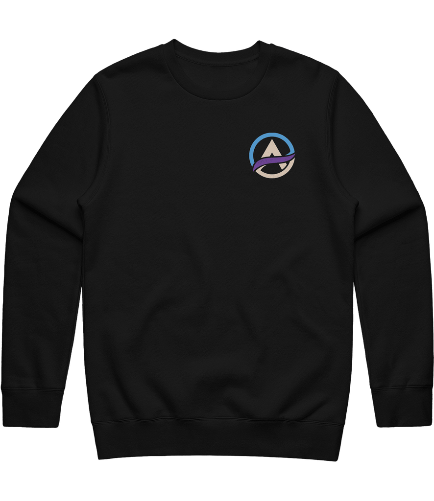 Aerify United Gaming Icon Crewneck - Black - ARMA