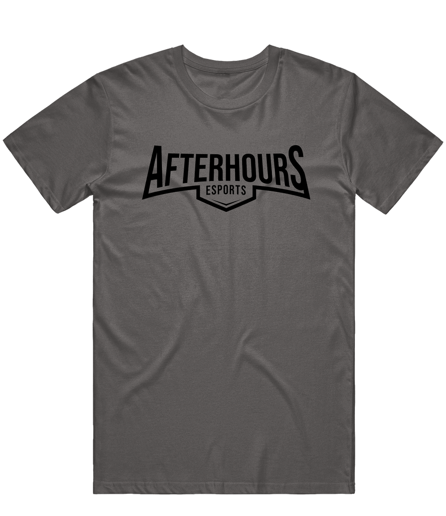 After Hours Text Tee - Charcoal - ARMA