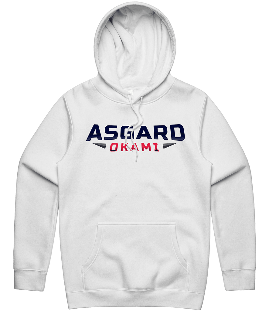 Asgard Okami Text Hoodie - White - ARMA