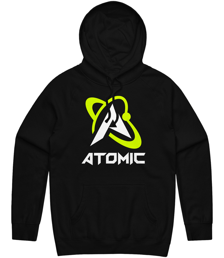 Atomic Logo Hoodie - Black - ARMA