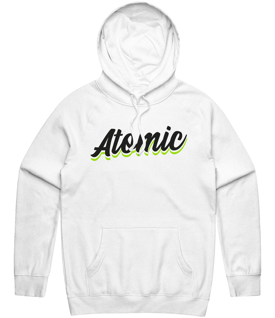 Atomic Text Hoodie - White - ARMA