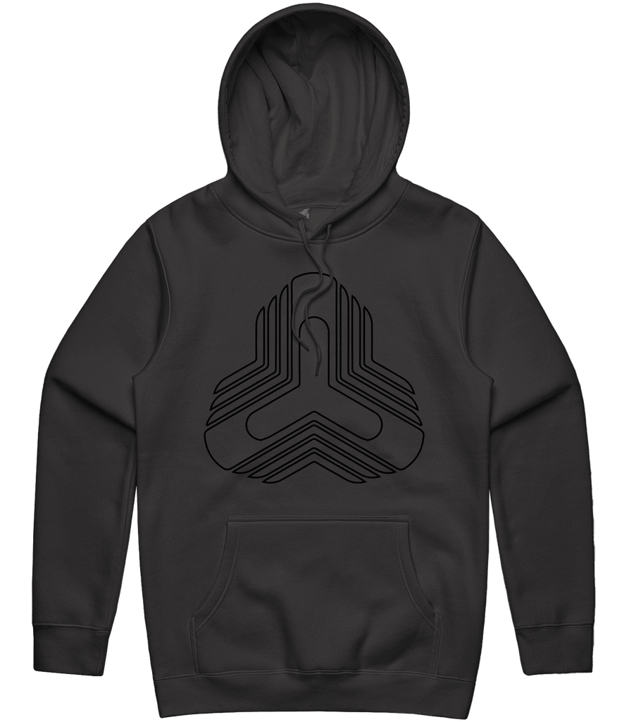 Automata Outline Hoodie - Charcoal - ARMA