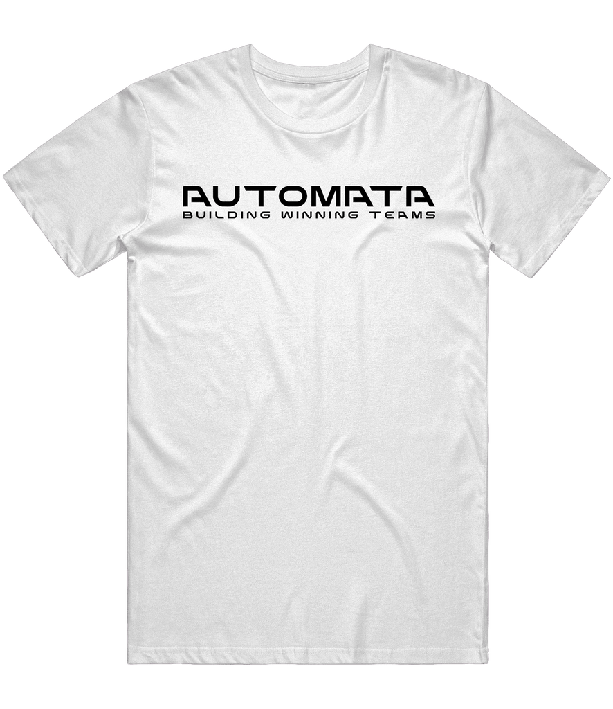 Automata Text Tee - White - ARMA