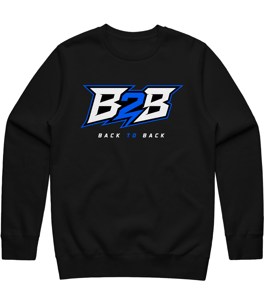 Back2Back Crewneck - Black - ARMA