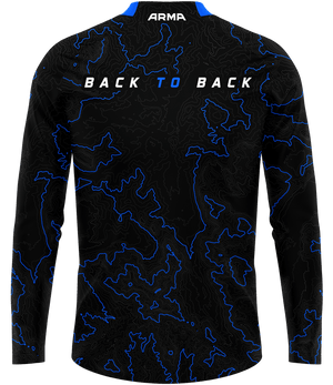 Back2Back ELITE Quarter Zip - Blue - ARMA