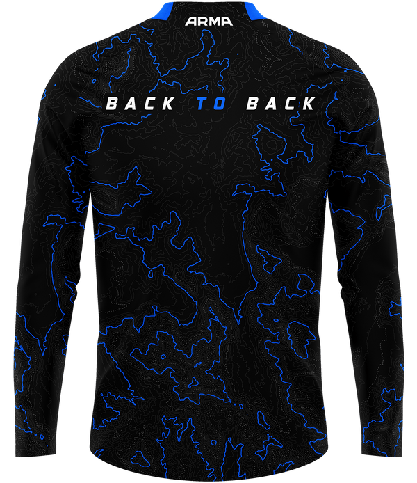 Back2Back ELITE Quarter Zip - Blue - ARMA