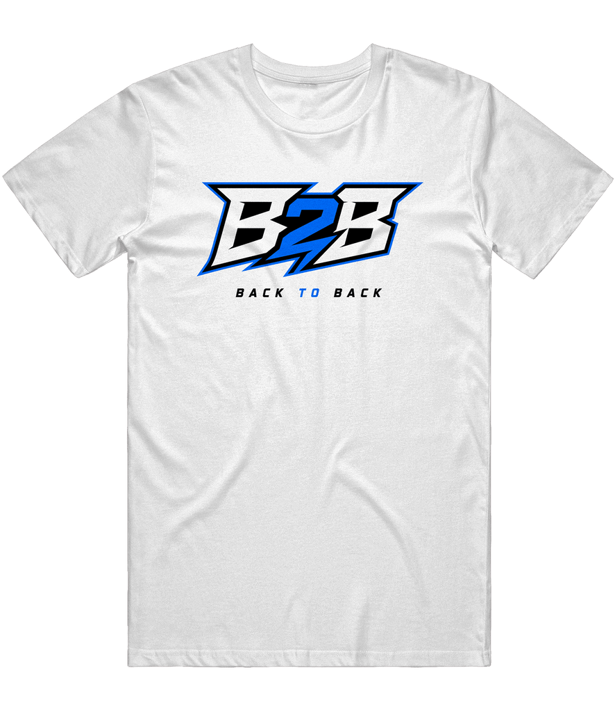 Back2Back Logo Tee - White - ARMA