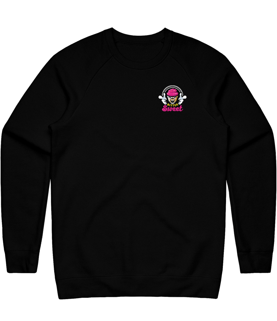 Icon Crewneck — Black