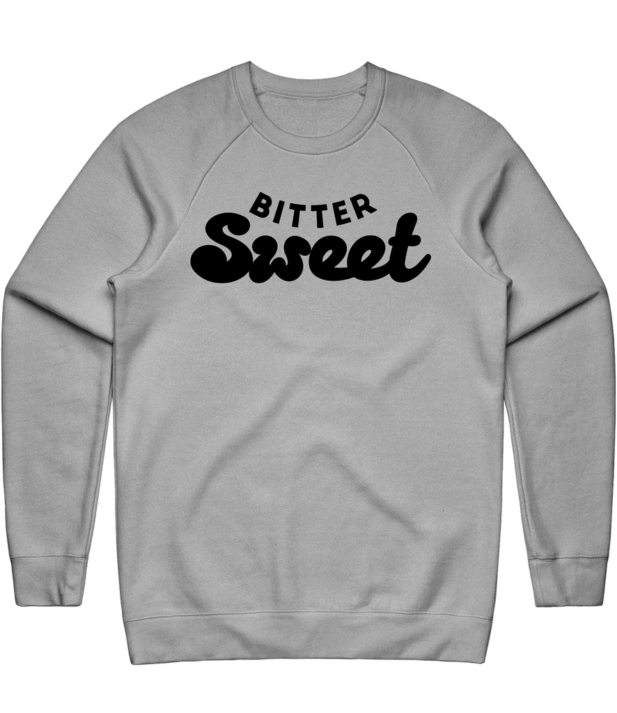 Text Crewneck — Grey