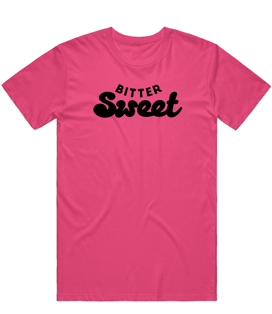 Text Tee — Pink