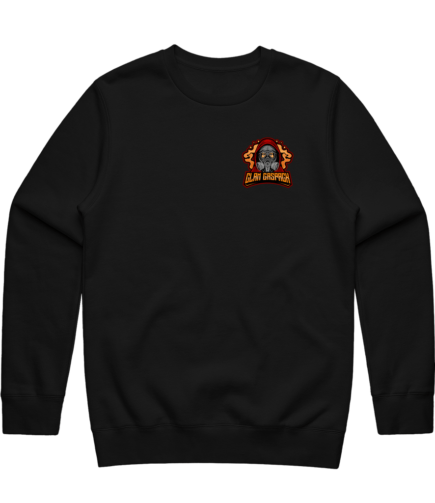 Clan GasPack Icon Crewneck - Black - ARMA