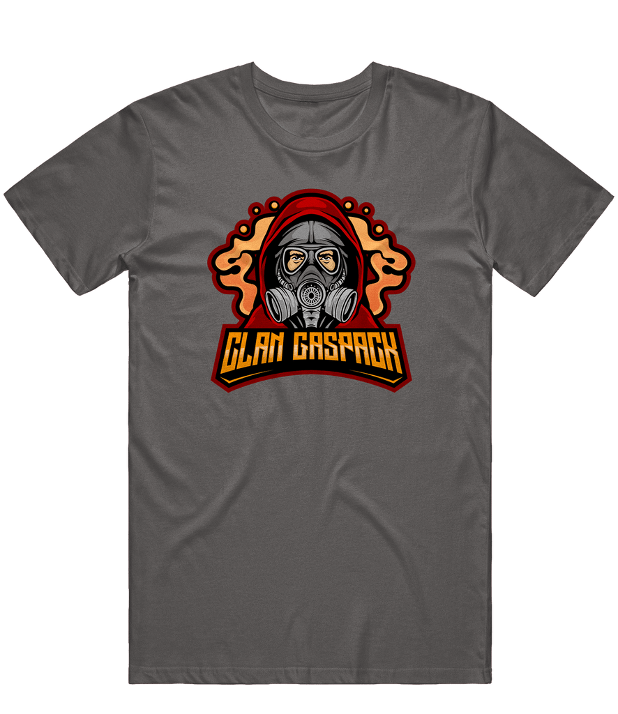 Clan GasPack Logo Tee - Charcoal - ARMA