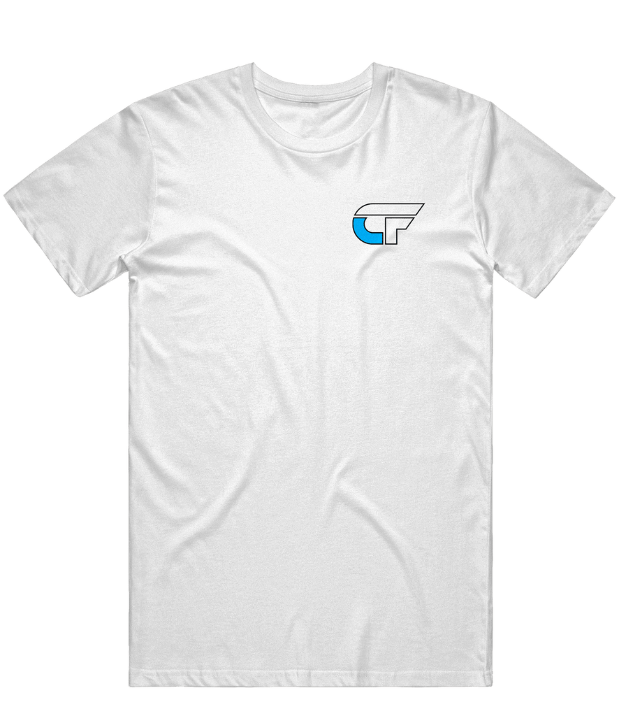 ColdFront Blue Icon Tee - White - ARMA