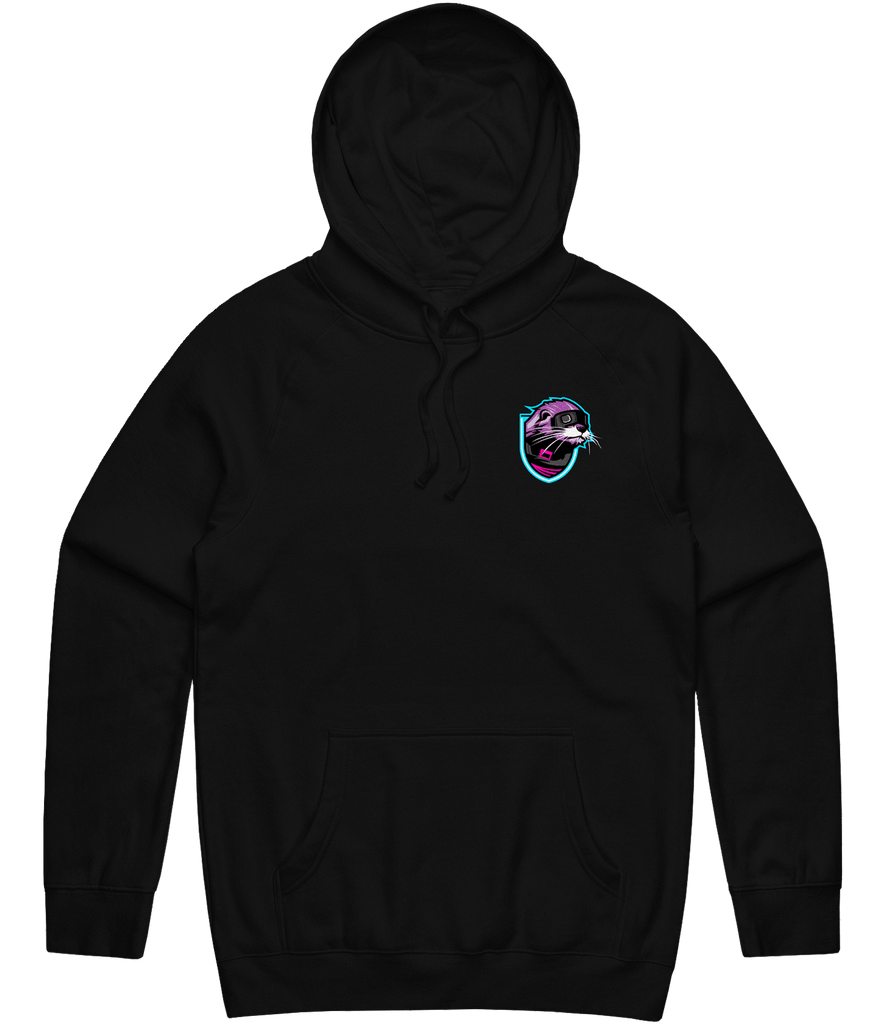 Cyberpunk Otters Icon Hoodie - Black - ARMA