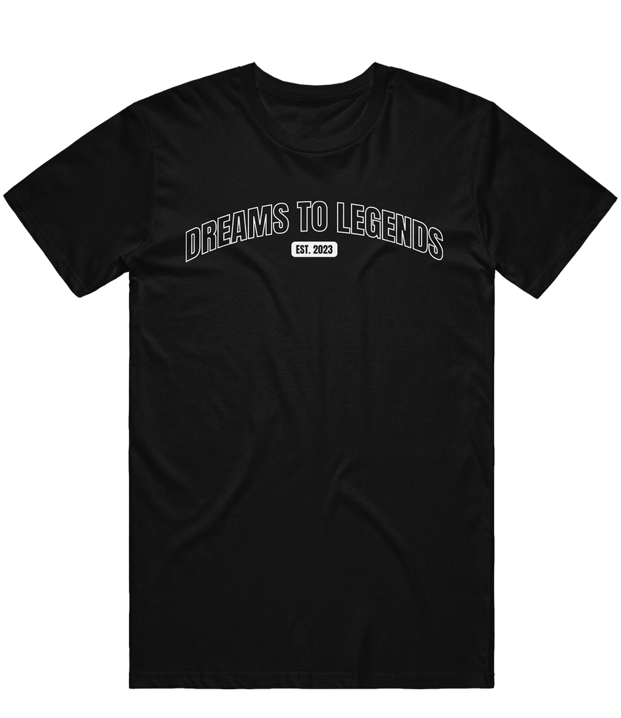 Dreams To Legends Tee - Black - ARMA