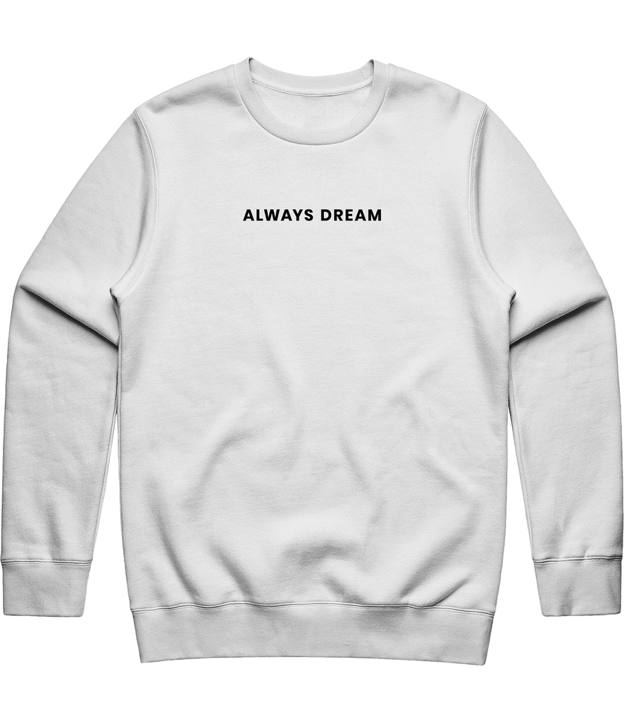 Dreamstation "Always Dream" Crewneck - White - ARMA