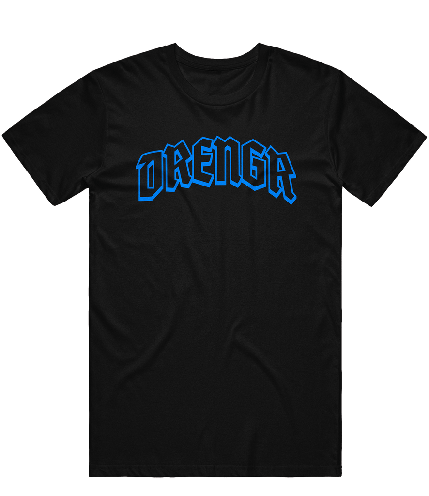 Drengr Text Tee - Black - ARMA