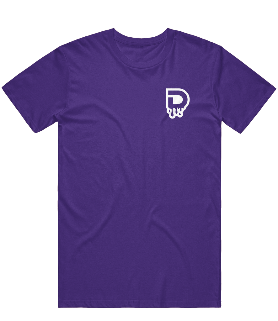 Drip Icon Tee - Purple - ARMA