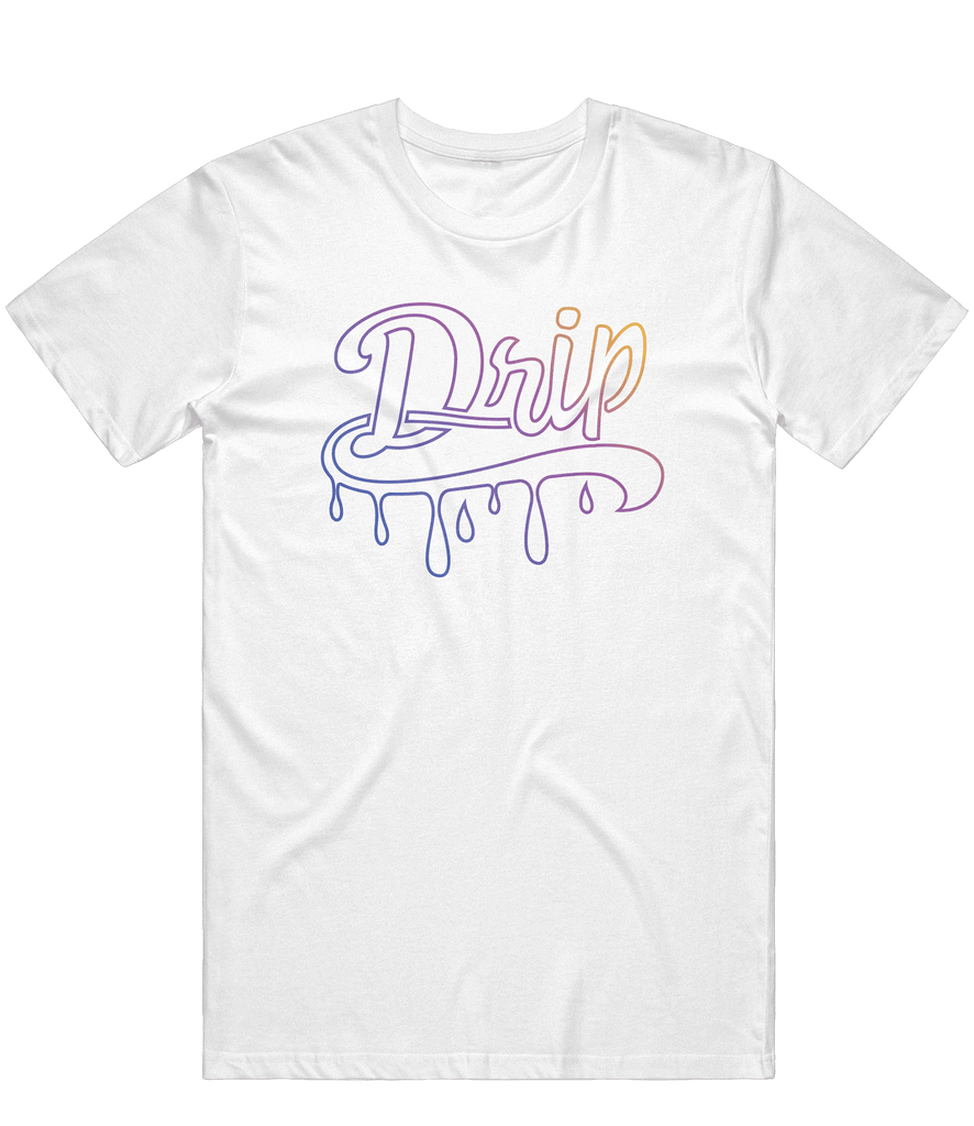 Drip Outline Tee - White - ARMA