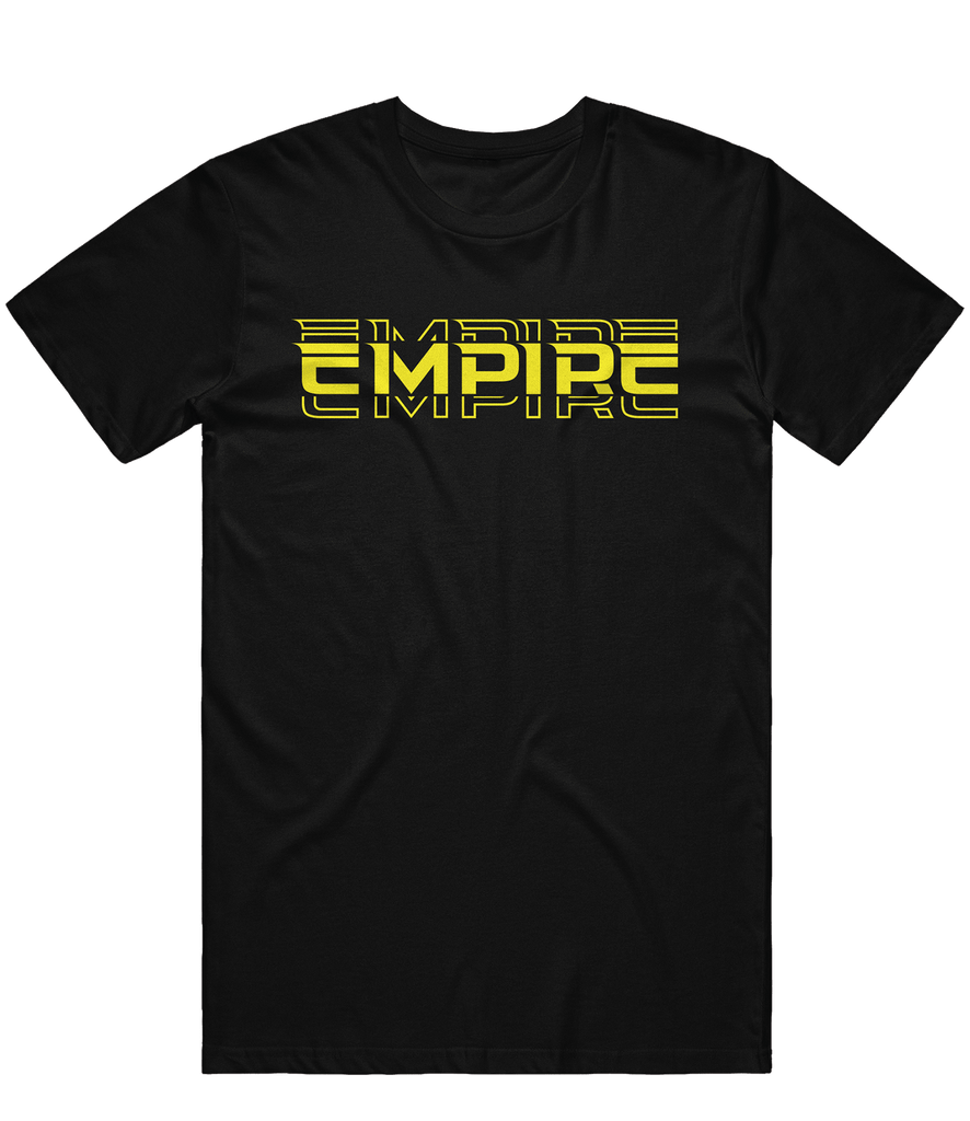 Empire Text Tee - Black - ARMA