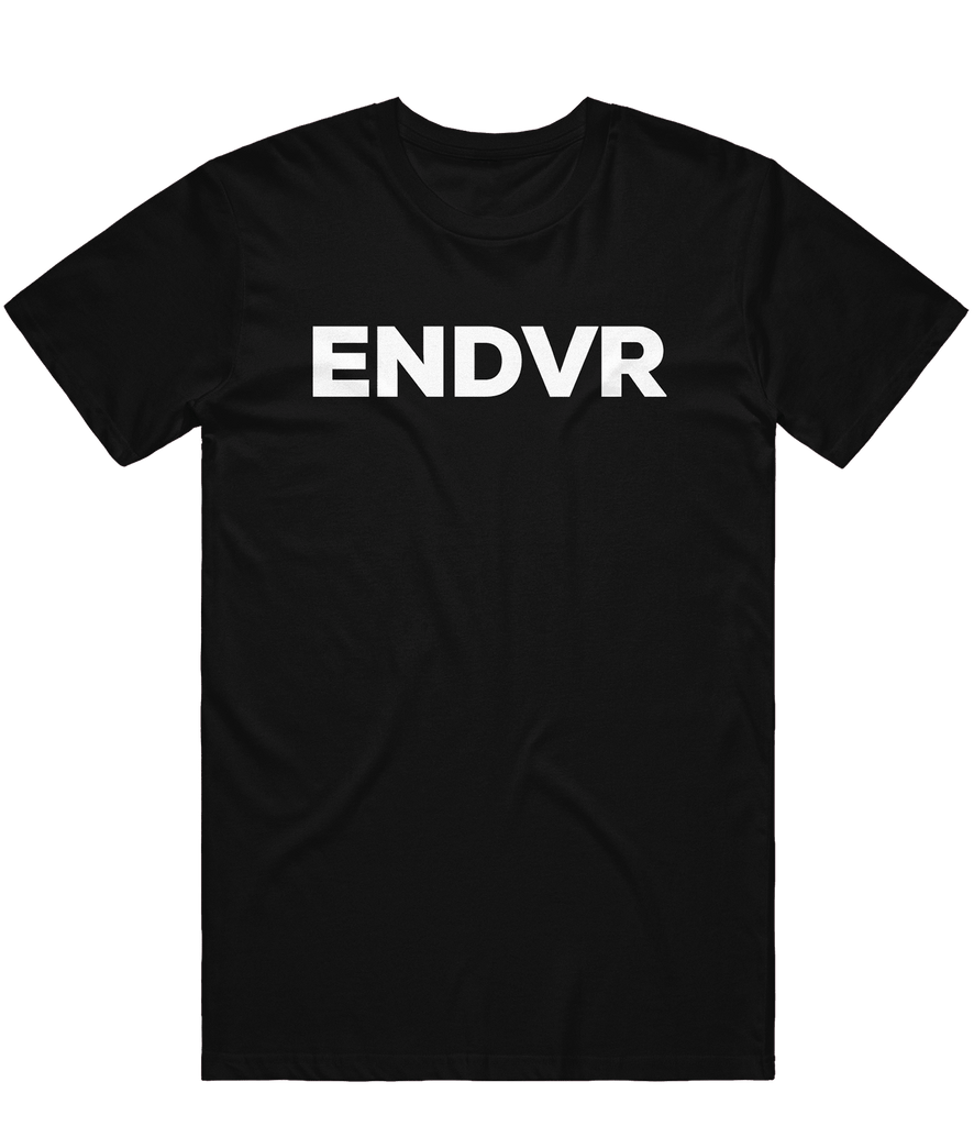 Endeavor Text Tee - Black - ARMA