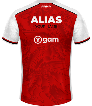 Esports Wales ELITE Jersey - Red - ARMA