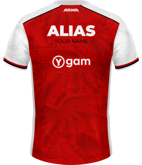 Esports Wales ELITE Jersey - Red - ARMA