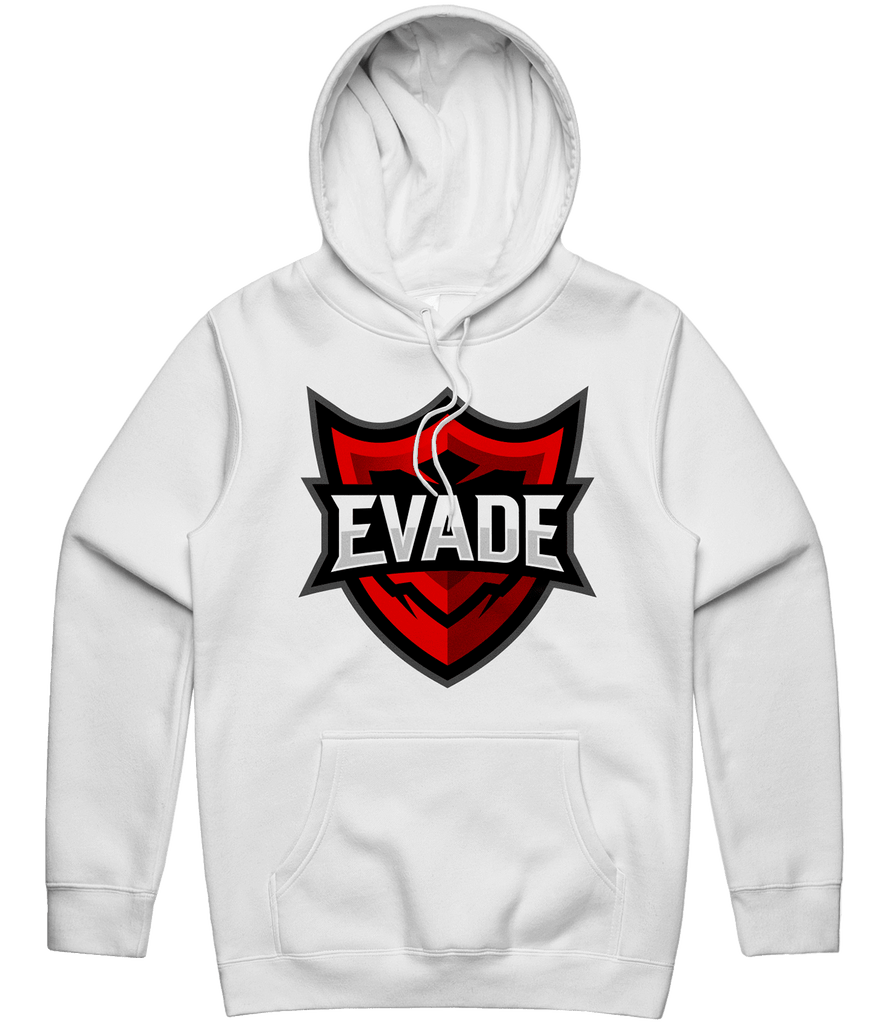 Evade Logo Hoodie - White - ARMA