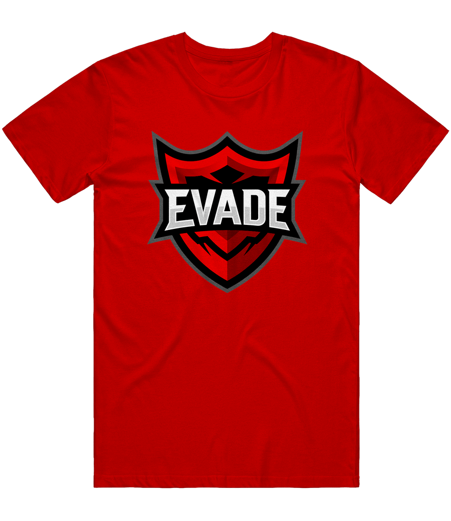 Evade Logo Tee - Red - ARMA