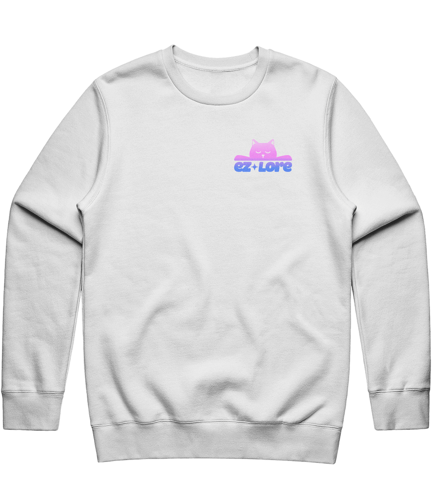EZ Lore Icon Crewneck - White - ARMA