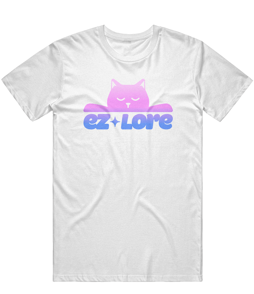 EZ Lore Logo Tee - White - ARMA